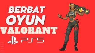 VALORANT PS5  DERECELİ MAÇ BERBAT OYUN [upl. by Ailak]