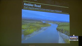 BLM Ambler Road public hearing sparks protest in opposition ahead of meeting [upl. by Atled175]