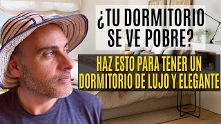 15 TRUCOS PARA TENER UN DORMITORIO DE LUJO Y ELEGANTE  SENCILLO Y RÁPIDO [upl. by Docile]