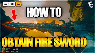 How to Obtain amp Upgrade the Fire Sword in Citadelle des Morts  Black Ops 6 Zombies FIRE SWORD Guide [upl. by Dewar568]