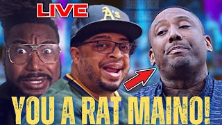 HASSAN CAMPBELL VICIOUSLY DISRESPECTS MAINO FOR DISSING HIM HE’S A RAT 😳🐀 ShowfaceNews [upl. by Sotsirhc]