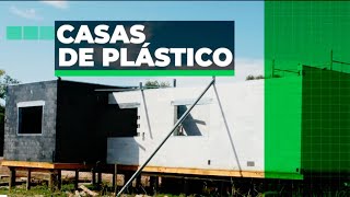 CASAS DE PLÁSTICO Una pyme hace casas con ladrillos de plástico [upl. by Nich]