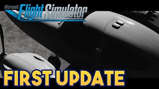 Microsoft Flight Simulator  FIRST SIM UPDATE for 2024 [upl. by Eilsek]