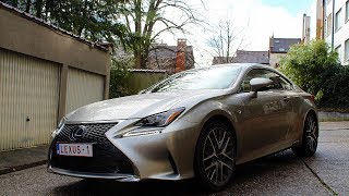 2017 Lexus RC 300h FSport Review  The Euro Car Show [upl. by Assiron]