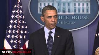 President Obama Addresses the Boston Marathon Explosions [upl. by Scharf]