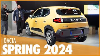 DACIA SPRING 2024 😏 Toujours lélectrique la moins chère 👍 Et maintenant sexy [upl. by Ott]