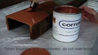 ArcRite Welding amp Safety Ltd  Corroless S Rust Inhibiting Primer [upl. by Arinay]