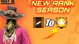 SW GAMER is live free fire new rank season gold to grand master 🤯😲 [upl. by Adelia125]