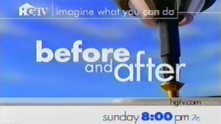 HGTV quotBefore and Afterquot Promo 2001 [upl. by Demitria878]