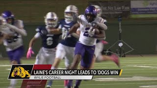 Laines career night leads Wylie to dramatic victory [upl. by Ailadi]