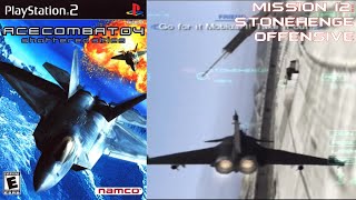 Ace Combat 4 PS2 Walkthrough  Mission 12 Stonehenge Offensive [upl. by Kussell553]