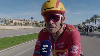 Alexander Kristoff  Interview at the finish  Trofeo Palma 2024 [upl. by Odraode853]