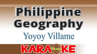 Philippine Geography  Yoyoy Villame Karaoke [upl. by Muller]