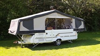 2015 Pennine Pathfinder folding camper review Camping amp Caravanning [upl. by Anitroc]