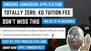 No Tuition No Application No IELTS Estonia Scholarship Admission Application Move Europe Free [upl. by Letnoj]