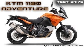 KTM 1190 ADVENTURE  Testdrive RAW [upl. by Sasnak]