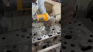 Pro mechanics head valve seats adjustment automobile for you r [upl. by Rovit]