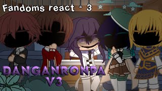 Secretive characters react  Kokichi Ouma  35 [upl. by Bertle]