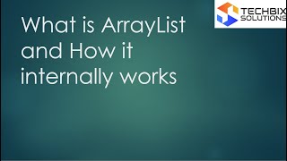 What is ArrayList and How it internally works  Java Course in Tamil [upl. by Twelve526]