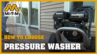 MiTM HSP 3504 Hot Water Pressure Washer Review amp Overview [upl. by Mikael330]