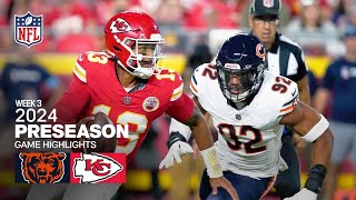 Chicago Bears vs Kansas City Chiefs  2024 Preseason Week 3 Game Highlights [upl. by Heyde]