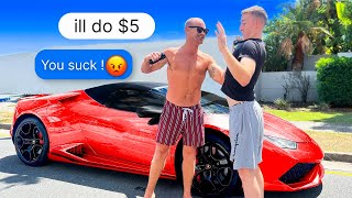 Low Balling FB Marketplace but arriving in a Lamborghini [upl. by Mancino509]