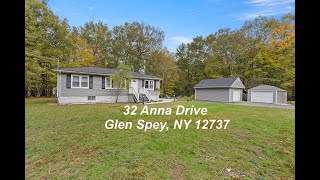 32 Anna Drive  Glen Spey NY 12737 [upl. by Cheria]