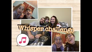 WHISPER CHALLENGE à mourir de rire [upl. by Nosiddam]