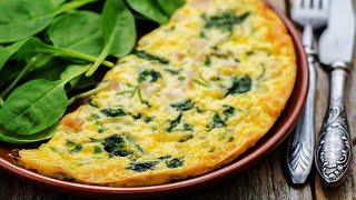 Spinach Omelette Recipe  Protein Breakfast Recipe  ImWOW [upl. by Holman554]