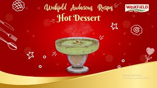 Kesar Pista Falooda Hot Pudding  Weikfield [upl. by Knipe]