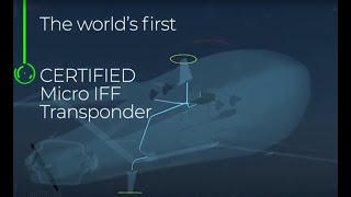 MX12B Worlds First Certified Micro IFF Transponder for Unmanned Aircraft [upl. by Assek]