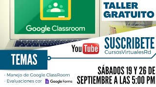 Google Classroom Para Profesores y Estudiantes CURSO COMPLETO 2020 [upl. by Dahl364]