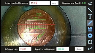 VJ4 Video Borescope Reference Measurement Instructional Video [upl. by Kendry]