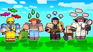 We Became The LEGENDARY FARMING SQUAD Roblox Bedwars [upl. by Nageek]