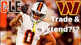 RUMOR 🚨 Washington Commanders TRADING for Cleveland Browns CB Greg Newsome II LETS MAKE A DEAL [upl. by Mailliw194]