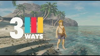 3 Ways Conquering Eventide Island in Zelda Breath of the Wild [upl. by Rogerson602]