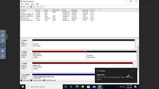 Setting up drives and volumes in Disk Management for Windows 10 [upl. by Noe]