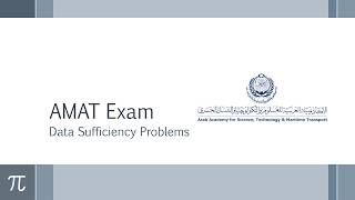 AMAT Exam – Data Sufficiency Introduction and solution strategy [upl. by Rubin40]