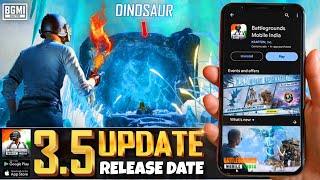 Bgmi 35 Update Release Date 🔥 Bgmi New 35 Update Kab Aayega  Bgmi New Update [upl. by Atinel]