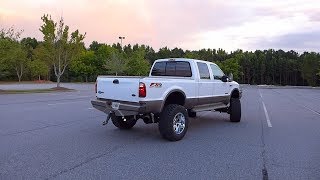 60 Powerstroke Straight Piped Exhaust [upl. by Ynohtnakram]