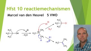 vwo hfst 10 reactiemechanismen van de organische chemie [upl. by Akenet]