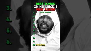 Best Songs On Kendrick’s New Album “GNX” rap hiphop kendricklamar mrmoraleandthebigsteppers [upl. by Ced317]