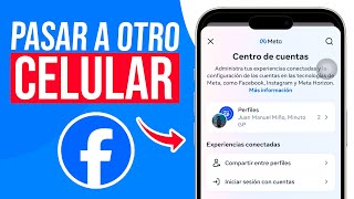 Como PASAR mi CUENTA de Facebook a OTRO CELULAR Guia Completa [upl. by Reve]