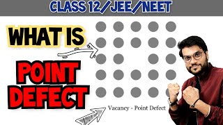 Imperfections in SolidsWhat is Point Defect  Class 12 chemistry solid state [upl. by Eyssej456]