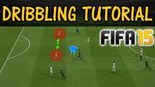 FIFA 15 Dribbling Tutorial  The FaceUp Dribble SPEED BOOST  Most effective attacking moves UTampH2H [upl. by Hoenack349]