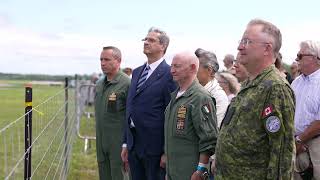 Le Frecce Tricolori a Trenton Ontario Canada 300624 il video dellAeronautica Militare [upl. by Aihsotal176]