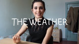 Weekly Spanish Spain Words with Rosa  The Weather [upl. by Lazes]