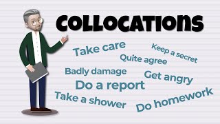 ESL  Collocations [upl. by Ellehcen]