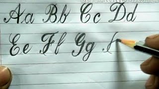 Modern Calligraphy a to z  calligraphy for Beginners✍ Calligraphy Tutorials [upl. by Eneluj]