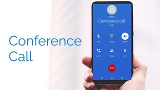 conference call  how to make conference call on Android phones  how to here other call [upl. by Iover742]